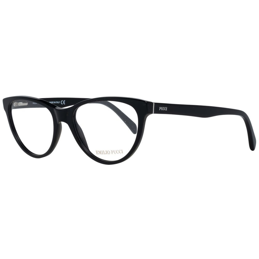 Emilio Pucci Black Plastic Glasses (Frames) Emilio Pucci