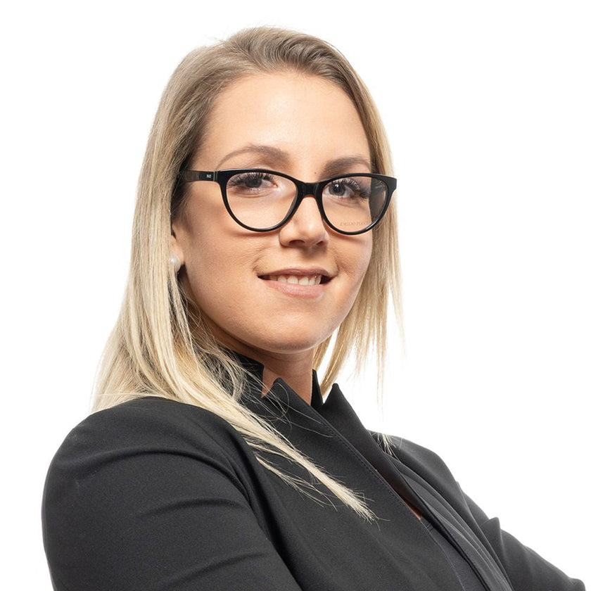 Emilio Pucci Black Plastic Glasses (Frames) Emilio Pucci