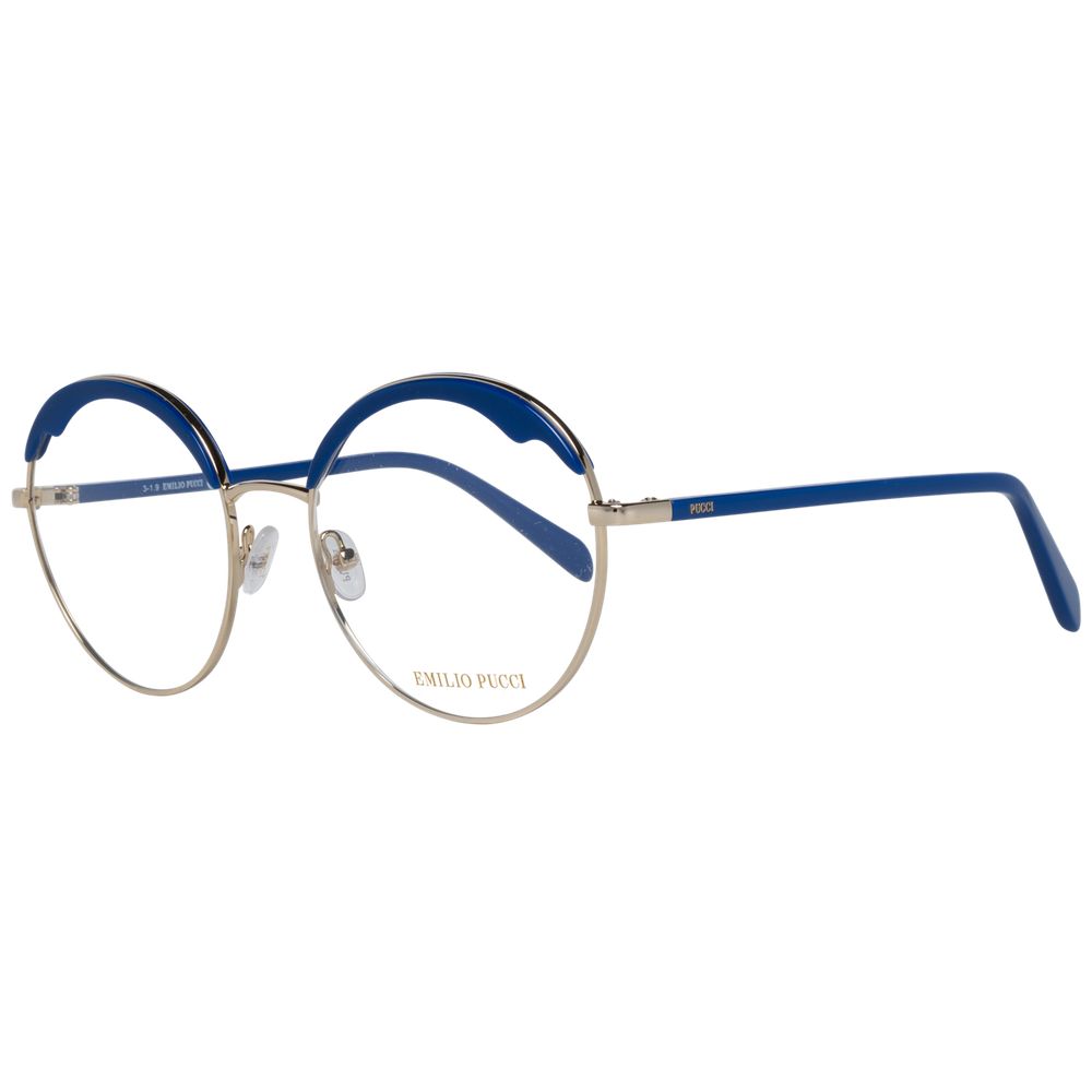 Emilio Pucci Blue Women Glasses Frame Emilio Pucci