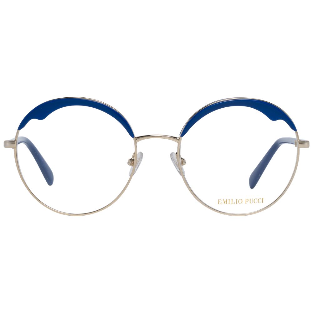 Emilio Pucci Blue Women Glasses Frame Emilio Pucci