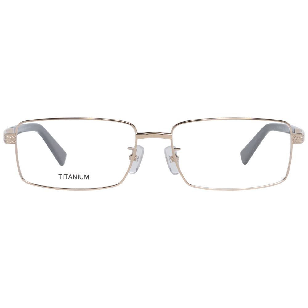 Ermenegildo Zegna Gold Men Glasses Frame Ermenegildo Zegna