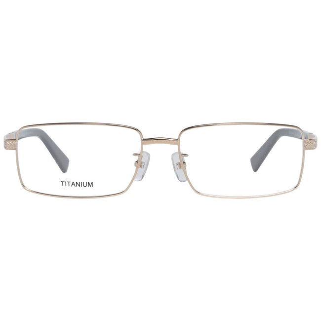 Ermenegildo Zegna Gold Men Glasses Frame Ermenegildo Zegna