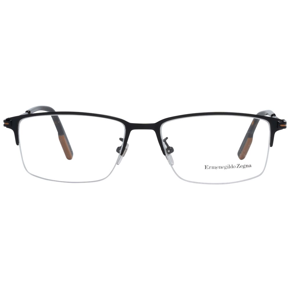 Ermenegildo Zegna Black Men Glasses Frame Ermenegildo Zegna