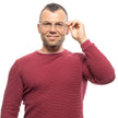 Ermenegildo Zegna Gold Men Glasses Frame Ermenegildo Zegna