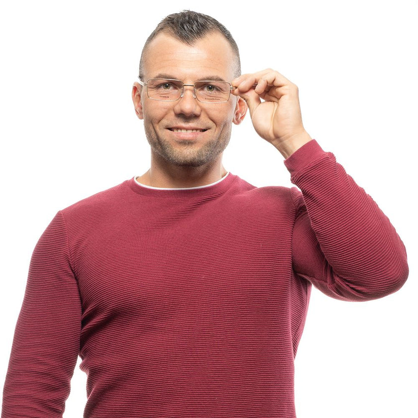 Ermenegildo Zegna Gold Titanium Glasses (Frames) Ermenegildo Zegna