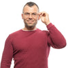 Ermenegildo Zegna Gold Men Glasses Frame Ermenegildo Zegna