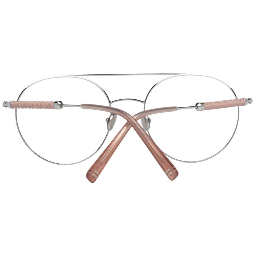 Tod's Silver Metal & Leather Glasses (Frames) Tod's