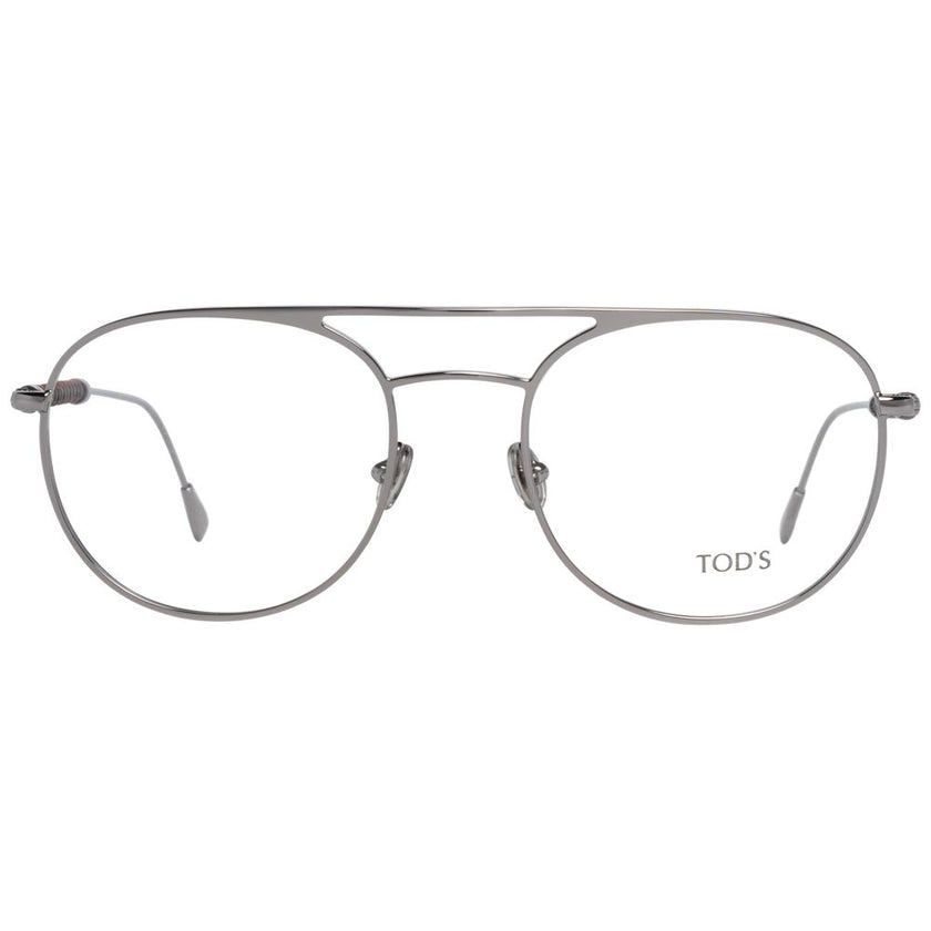 Tod's Silver Metal Glasses (Frames) Tod's