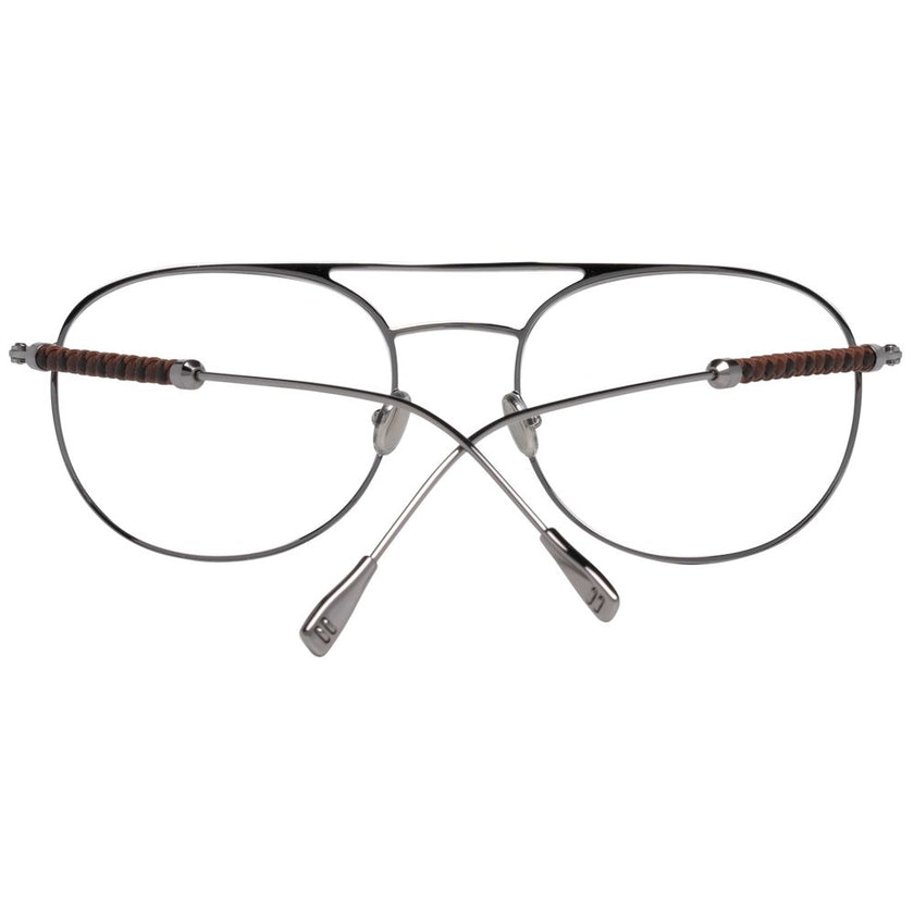 Tod's Silver Metal Glasses (Frames) Tod's