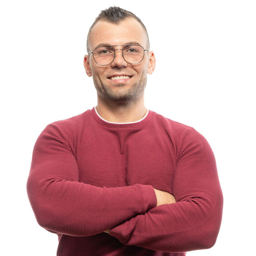 Tod's Silver Metal Glasses (Frames) Tod's