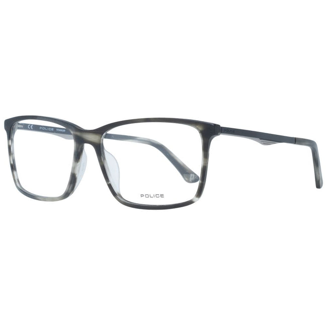 Police Gray Men Glasses Frame Police
