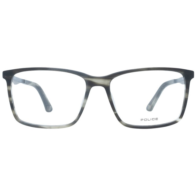 Police Gray Men Glasses Frame Police