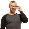 Police Gray Men Glasses Frame Police
