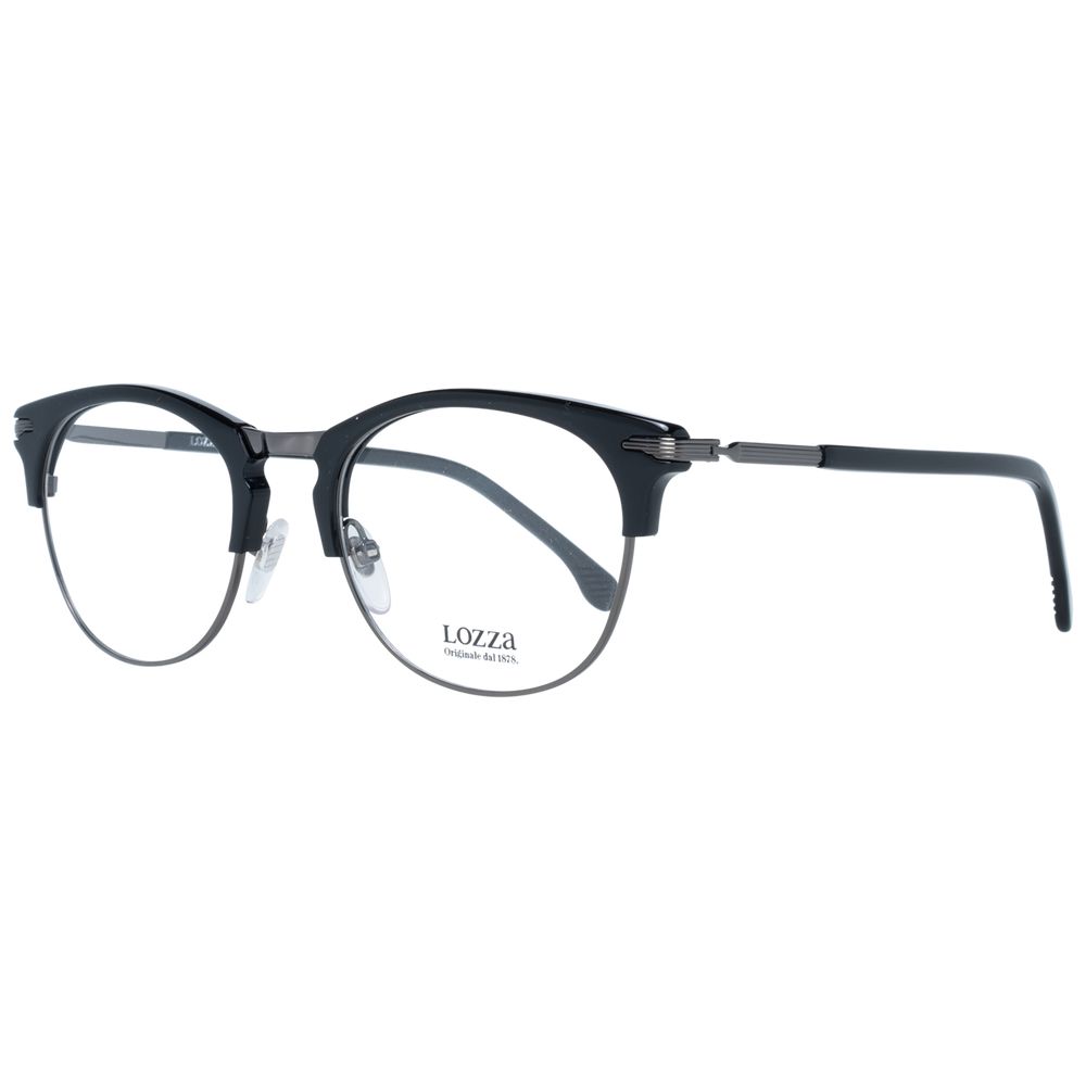 Lozza Black Unisex Glasses Frame Lozza