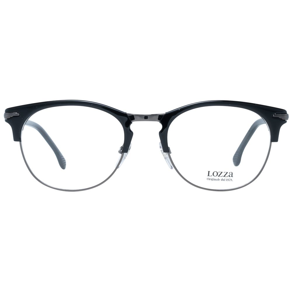 Lozza Black Unisex Glasses Frame Lozza
