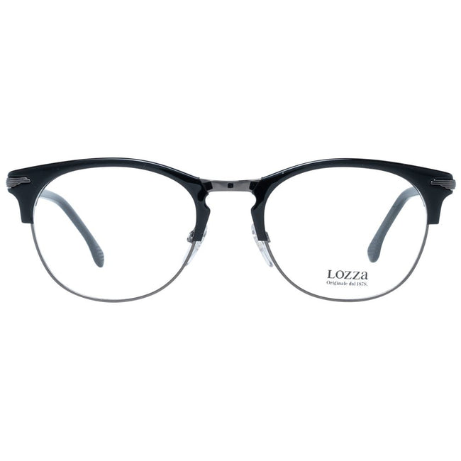 Lozza Black Unisex Glasses Frame Lozza