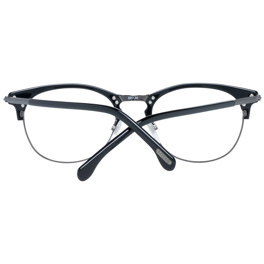 Lozza Black Unisex Glasses Frame Lozza