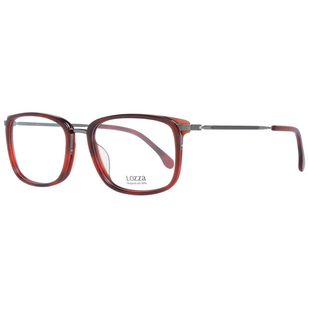 Lozza Red Men Glasses Frame Lozza