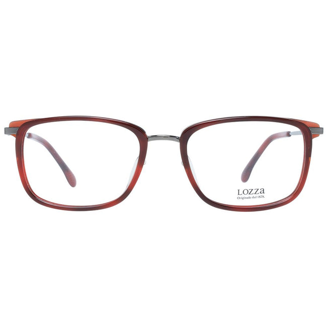 Lozza Red Men Glasses Frame Lozza