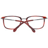 Lozza Red Men Glasses Frame Lozza