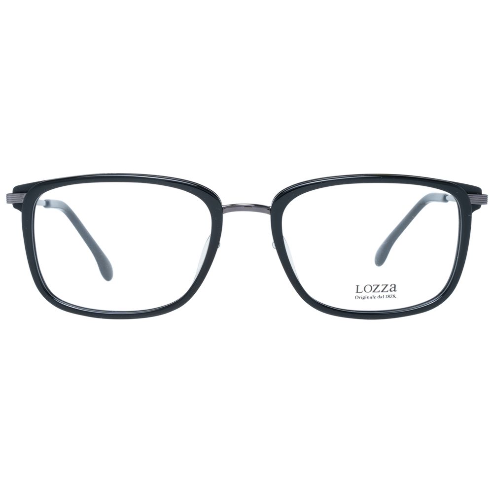 Lozza Black Men Glasses Frame Lozza