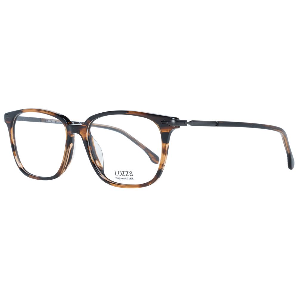 Lozza Brown Men Glasses Frame Lozza