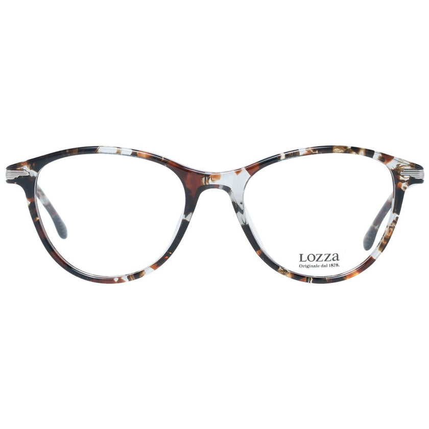 Lozza Brown Plastic Glasses (Frames) Lozza