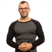 Lozza Brown Men Glasses Frame Lozza