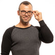 Lozza Black Men Glasses Frame Lozza
