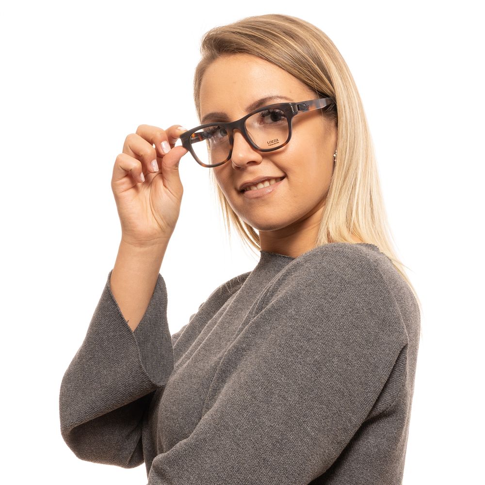 Lozza Brown Unisex Glasses Frame Lozza