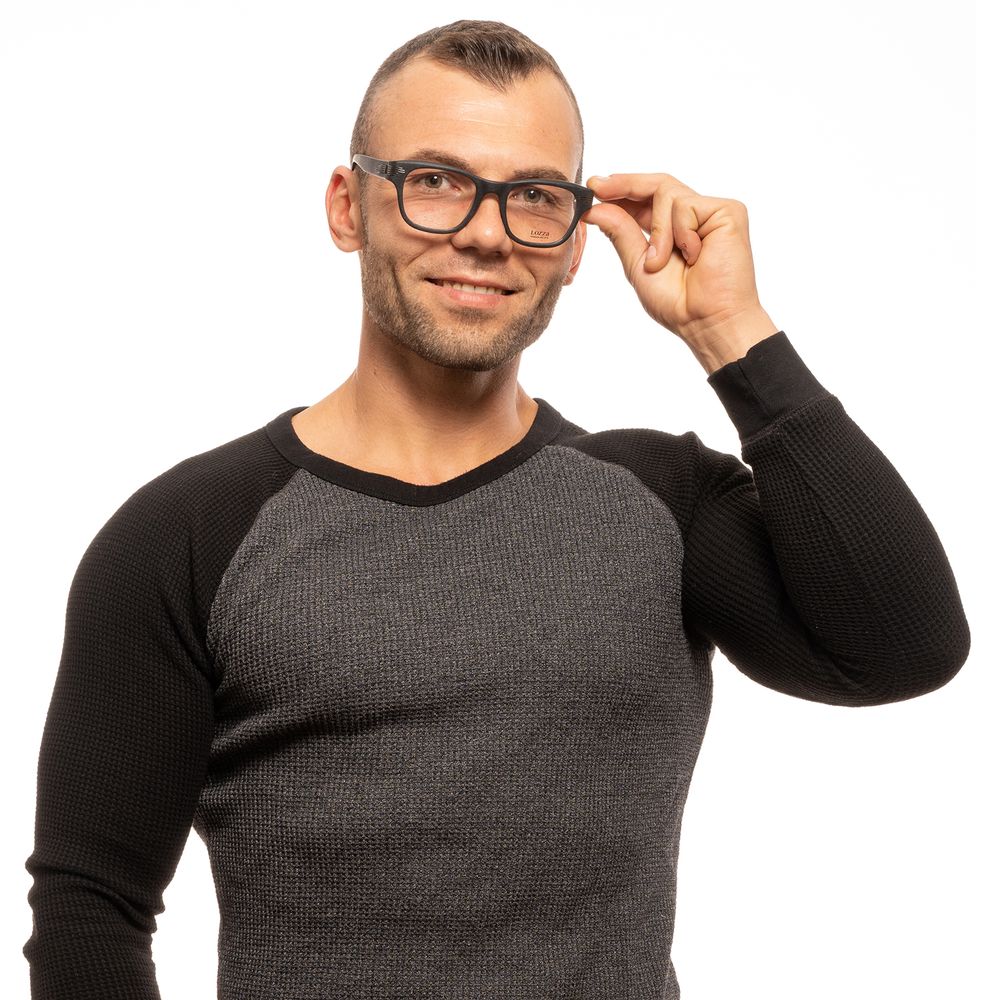 Lozza Black Unisex Glasses Frame Lozza