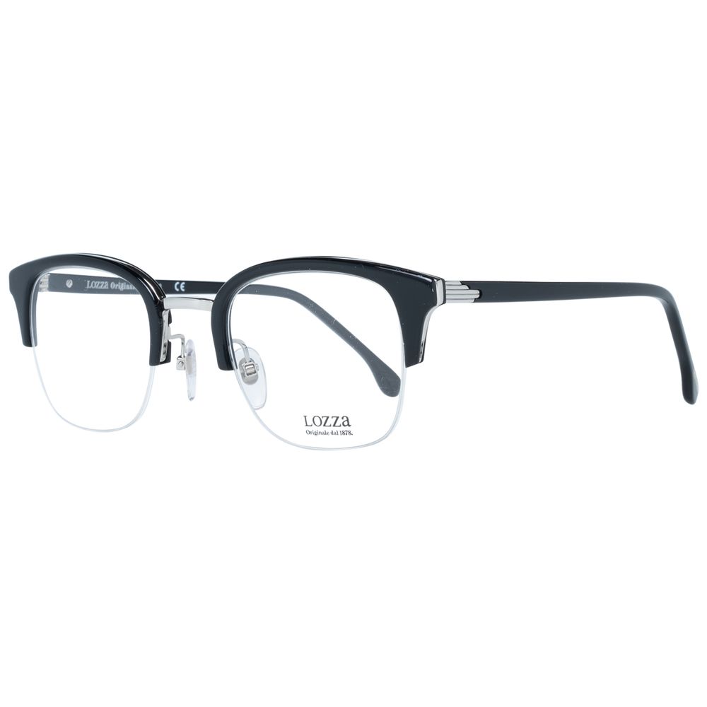 Lozza Black Unisex Glasses Frame Lozza