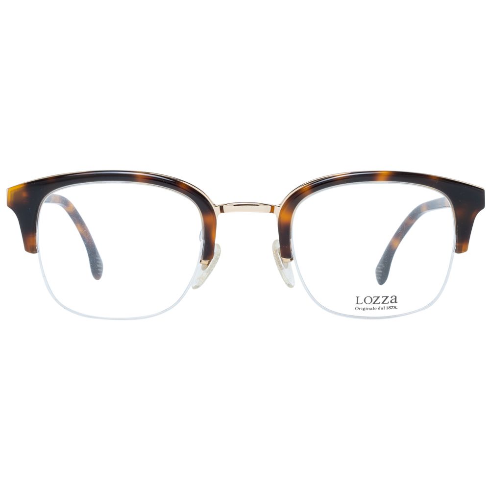 Lozza Brown Unisex Glasses Frame Lozza