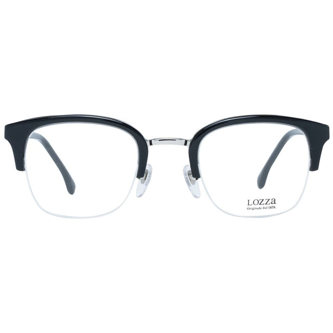 Lozza Black Unisex Glasses Frame Lozza