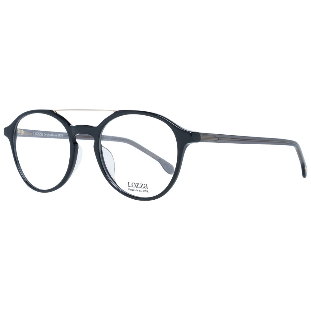 Lozza Black Unisex Glasses Frame Lozza