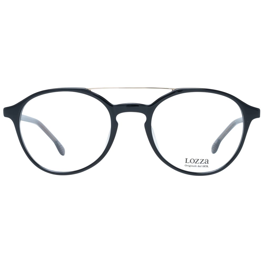 Lozza Black Unisex Glasses Frame Lozza