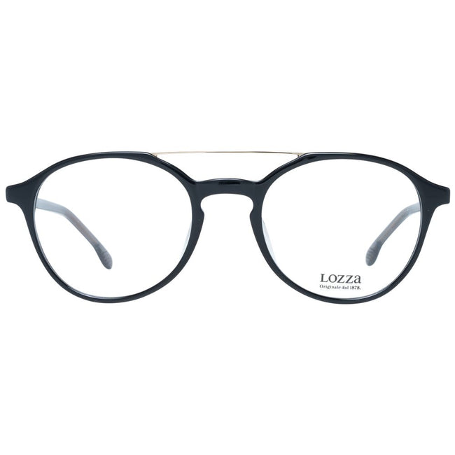 Lozza Black Unisex Glasses Frame Lozza