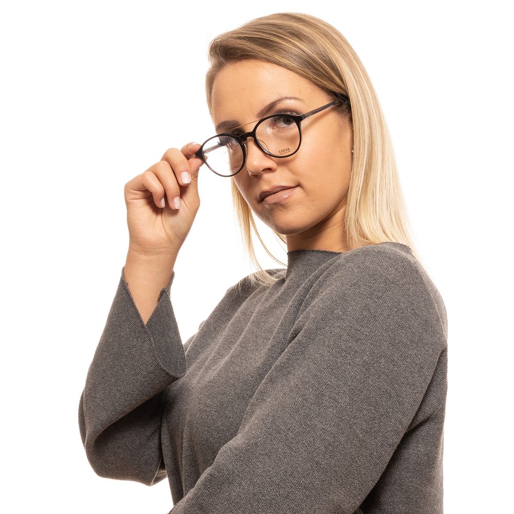 Lozza Black Unisex Glasses Frame Lozza