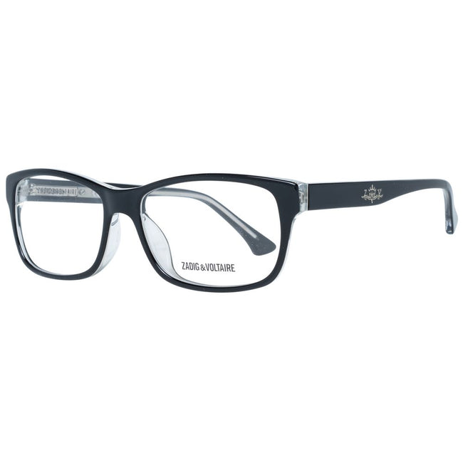 Zadig & Voltaire Black Unisex Glasses Frame Zadig & Voltaire