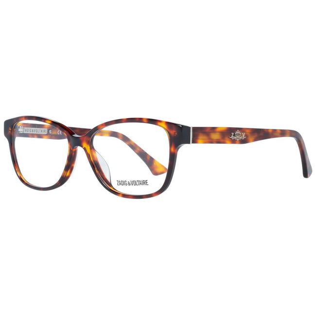 Zadig & Voltaire Brown Unisex Glasses Frame Zadig & Voltaire