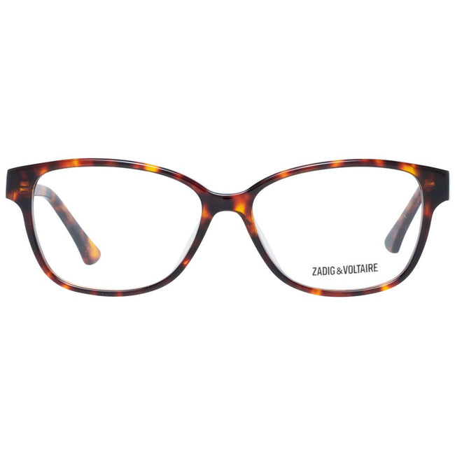 Zadig & Voltaire Brown Unisex Glasses Frame Zadig & Voltaire