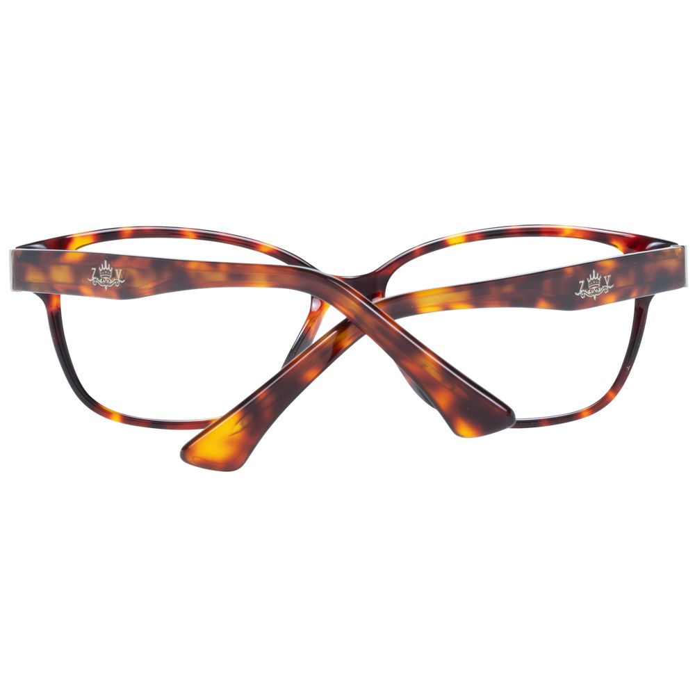 Zadig & Voltaire Brown Unisex Glasses Frame Zadig & Voltaire