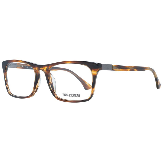 Zadig & Voltaire Brown Men Glasses Frame Zadig & Voltaire