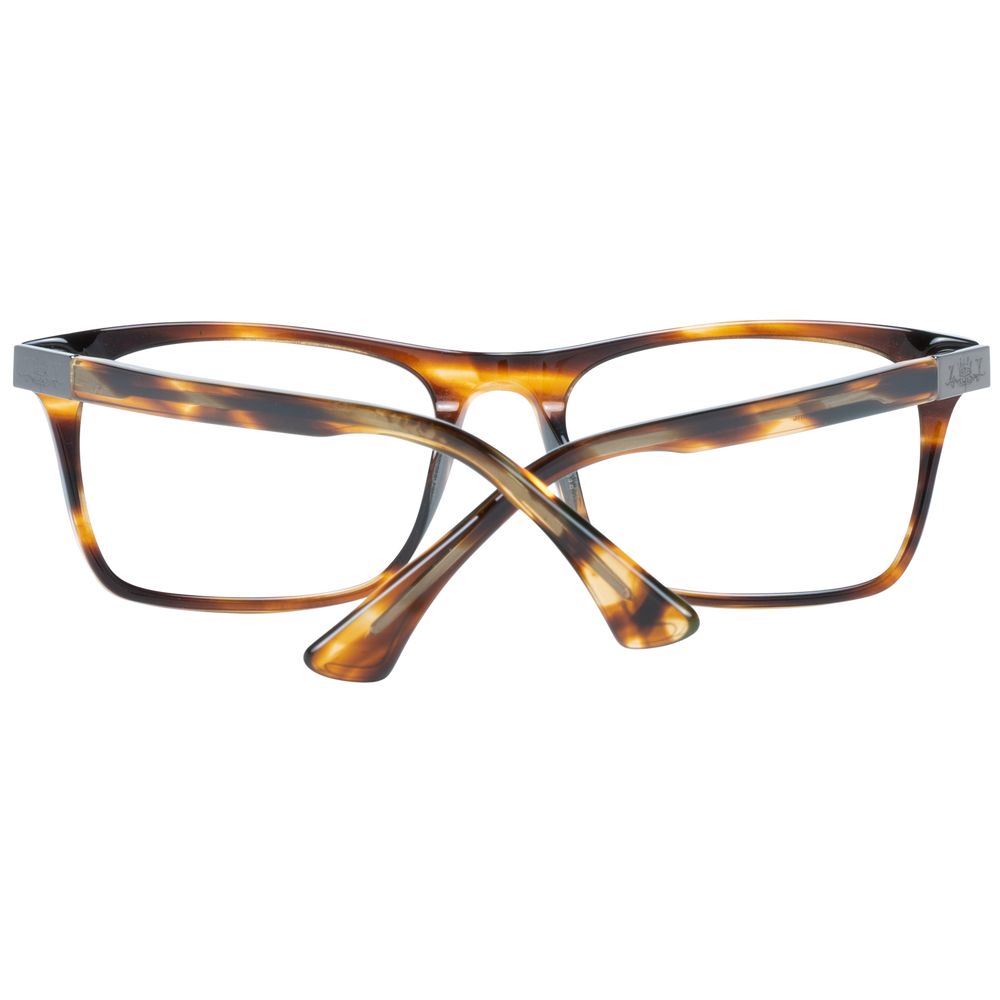 Zadig & Voltaire Brown Men Glasses Frame Zadig & Voltaire