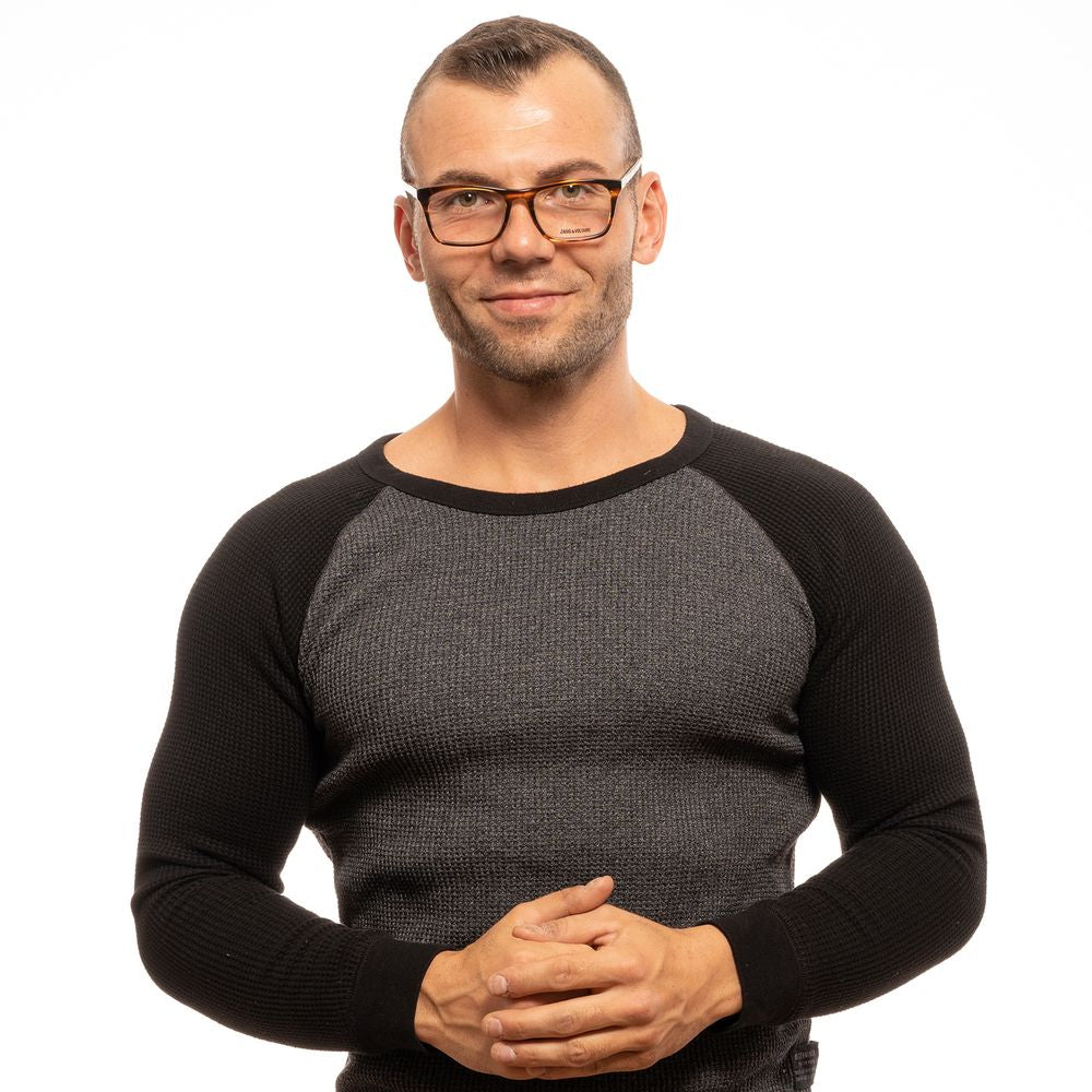 Zadig & Voltaire Brown Men Glasses Frame Zadig & Voltaire