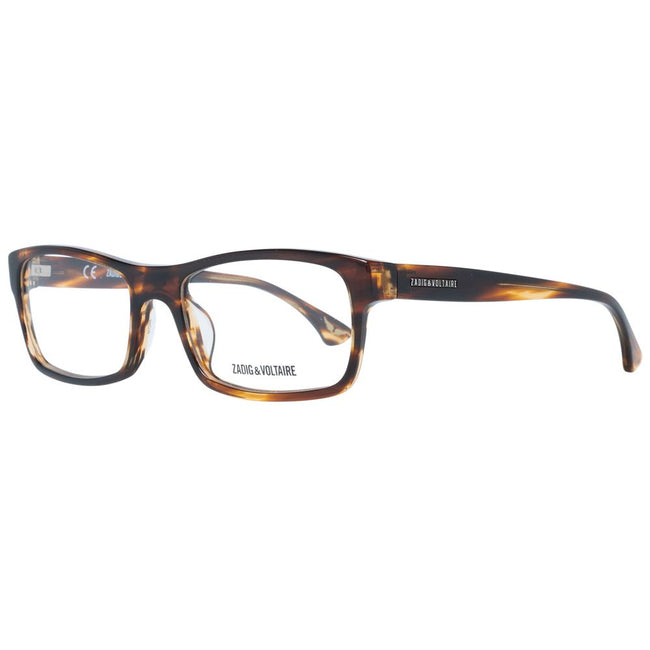 Zadig & Voltaire Brown Men Glasses Frame Zadig & Voltaire
