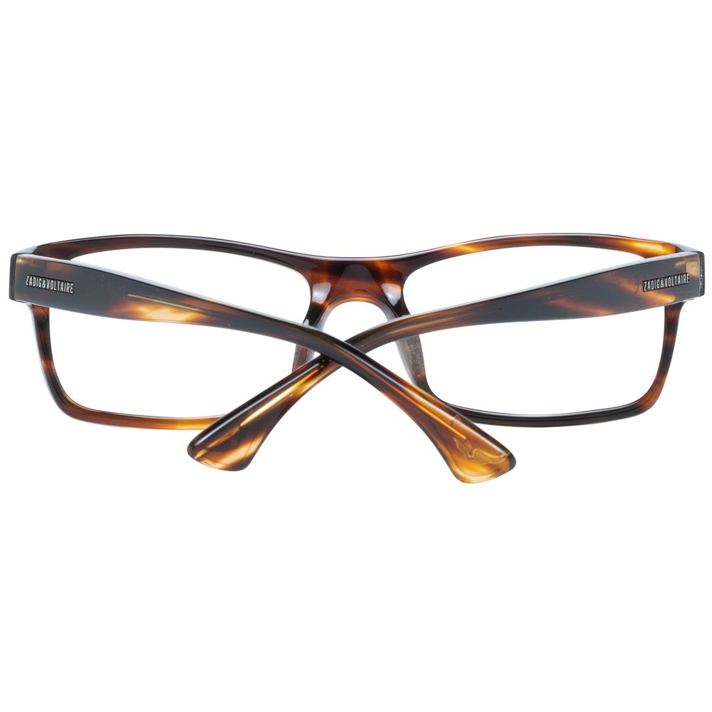Zadig & Voltaire Brown Men Glasses Frame Zadig & Voltaire
