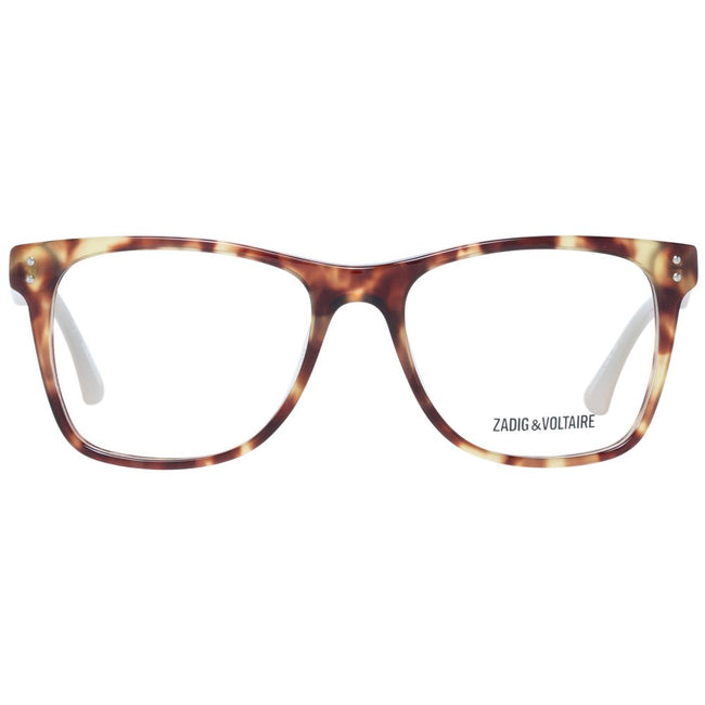 Zadig & Voltaire Brown Unisex Glasses Frame Zadig & Voltaire