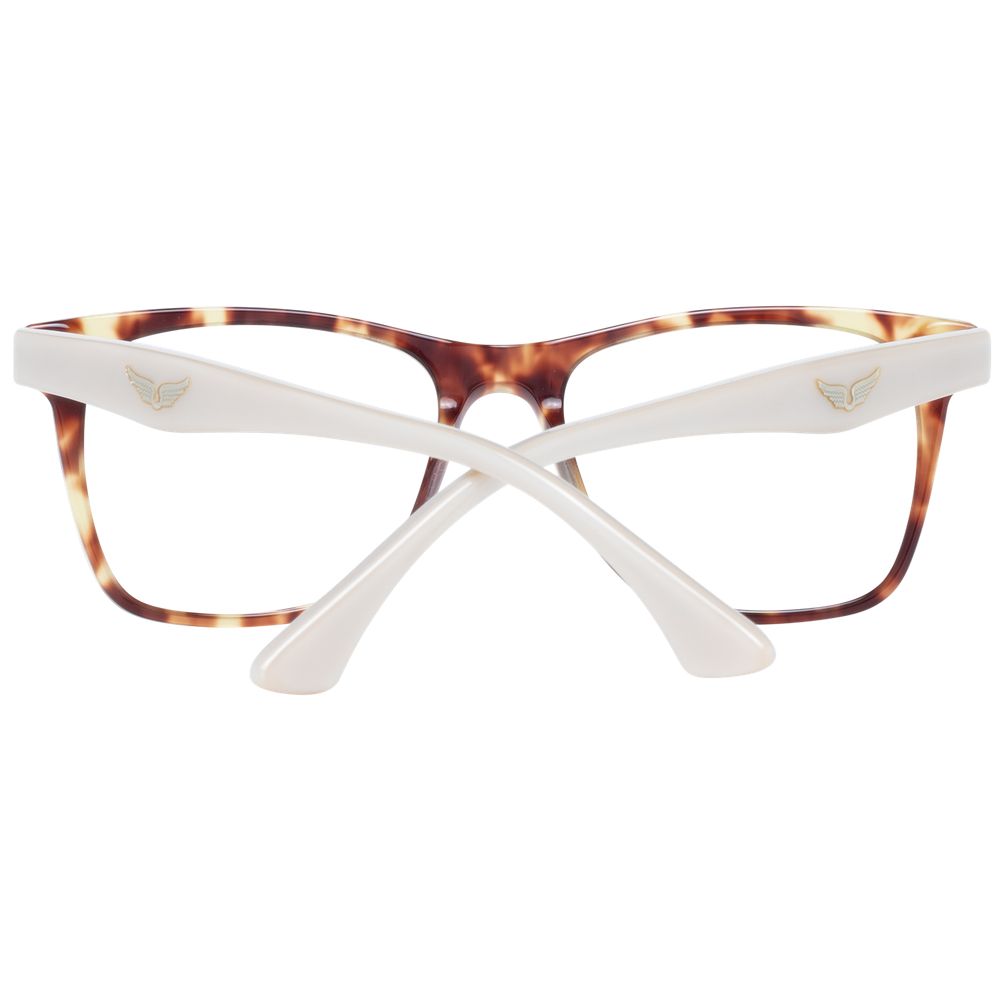 Zadig & Voltaire Brown Unisex Glasses Frame Zadig & Voltaire
