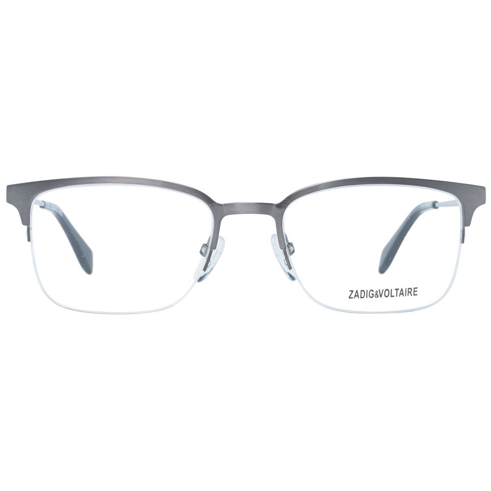 Zadig & Voltaire Gray Men Glasses Frame Zadig & Voltaire